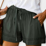 Pantalones Cortos con Cinturón Ajustable