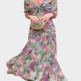 Luana - Vestido elegante con escote en V
