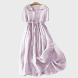 Vestido Clásico con Botones