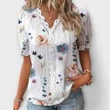 Emília - Blusa con escote en V