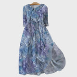 Vestido Florido del Crepúsculo