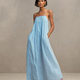 PÂMELA | VESTIDO MAXI FLUIDO DE VERANO