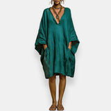 Cássia | Vestido Oversize Decotado