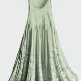 Vestido con Encaje Inglés