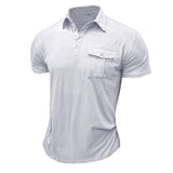 Camisa de algodón con bolsillos