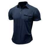 Camisa de algodón con bolsillos