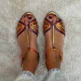 SANDALIAS VIVIANA COLORES MEDITERRÁNEOS