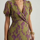 Camila | Vestido Midi Relajado que Cubre el Abdomen