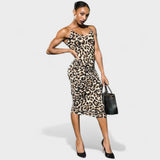 Leopardo - Vestido Ceñido Sexy