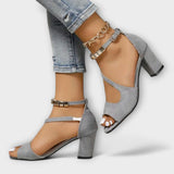 Juwel - Tacones ortopédicos de verano para mujer