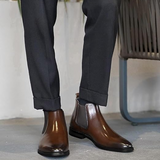 Pedro - Botines Chelsea de Cuero
