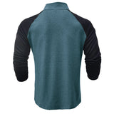 Camisa de algodón con cuello alto