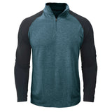 Camisa de algodón con cuello alto