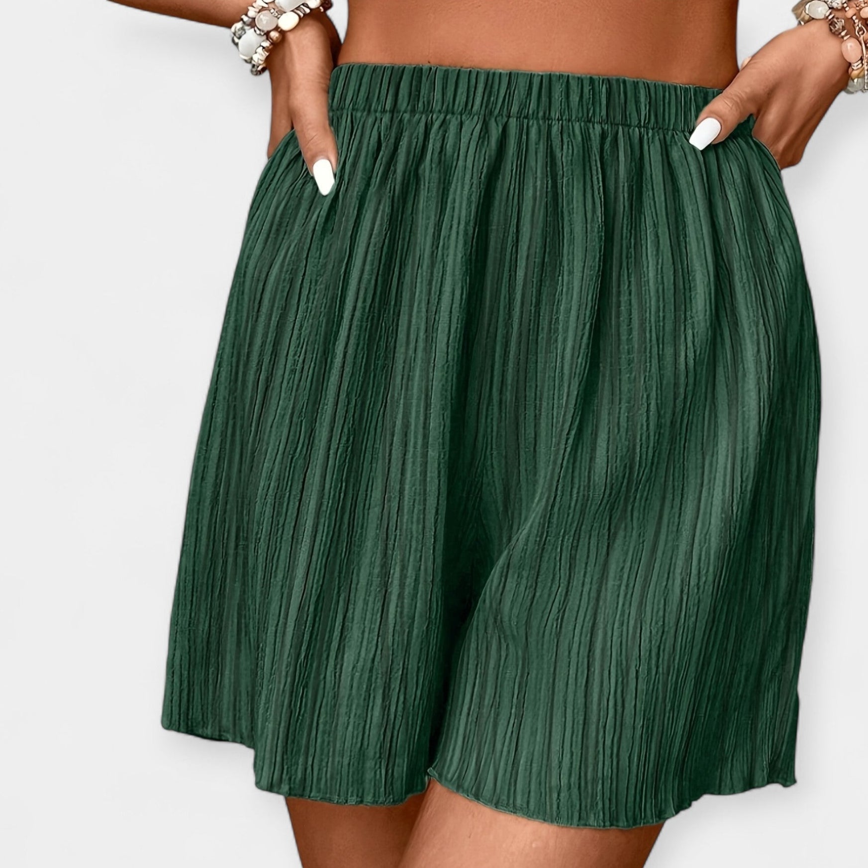 Pantalones Elegantes con Pliegues