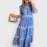 Sofía - Vestido Midi con Cadenas