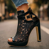 Liliana - Tacones con Encaje