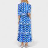 Sofía - Vestido Midi con Cadenas