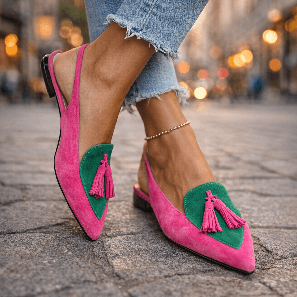 Eliza | Sandalias con Tiras y Flecos