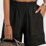 Pantalones Cortos de Encaje