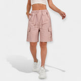 Pantalones Cortos Cargo Femeninos de Verano