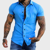 Ricardo - Camisa de Manga Corta Slim
