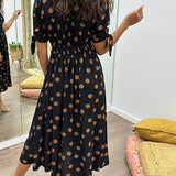 Mónica - Vestido Elegante de Lunares