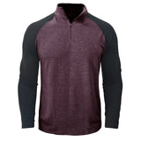 Camisa de algodón con cuello alto