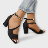 Juwel - Tacones ortopédicos de verano para mujer