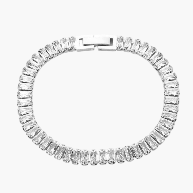 Pulsera de Rivière Baguette