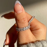 Anillo de corte oval