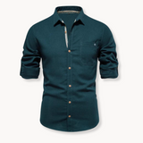 Blusa - Mezcla Transpirable con Cierre Frontal