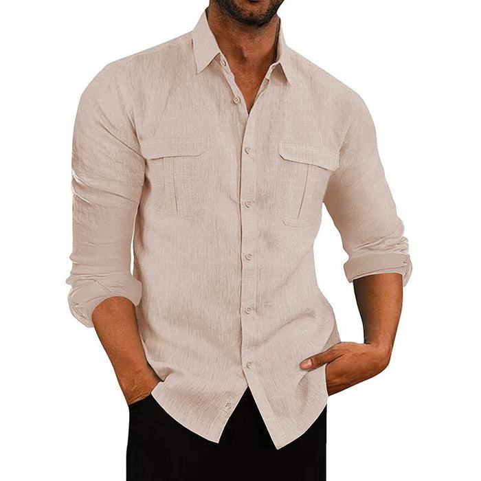 Camisa de Botón - Tejido Transpirable