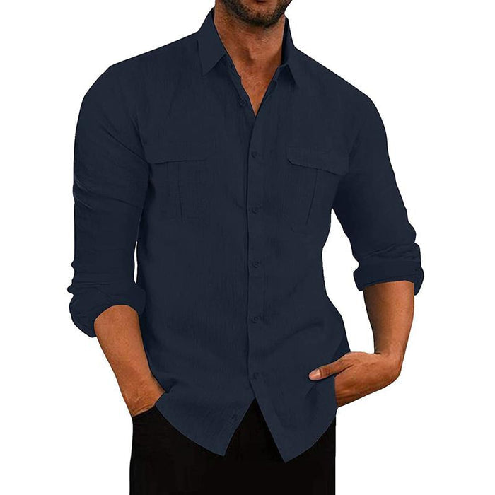 Camisa de Botón - Tejido Transpirable