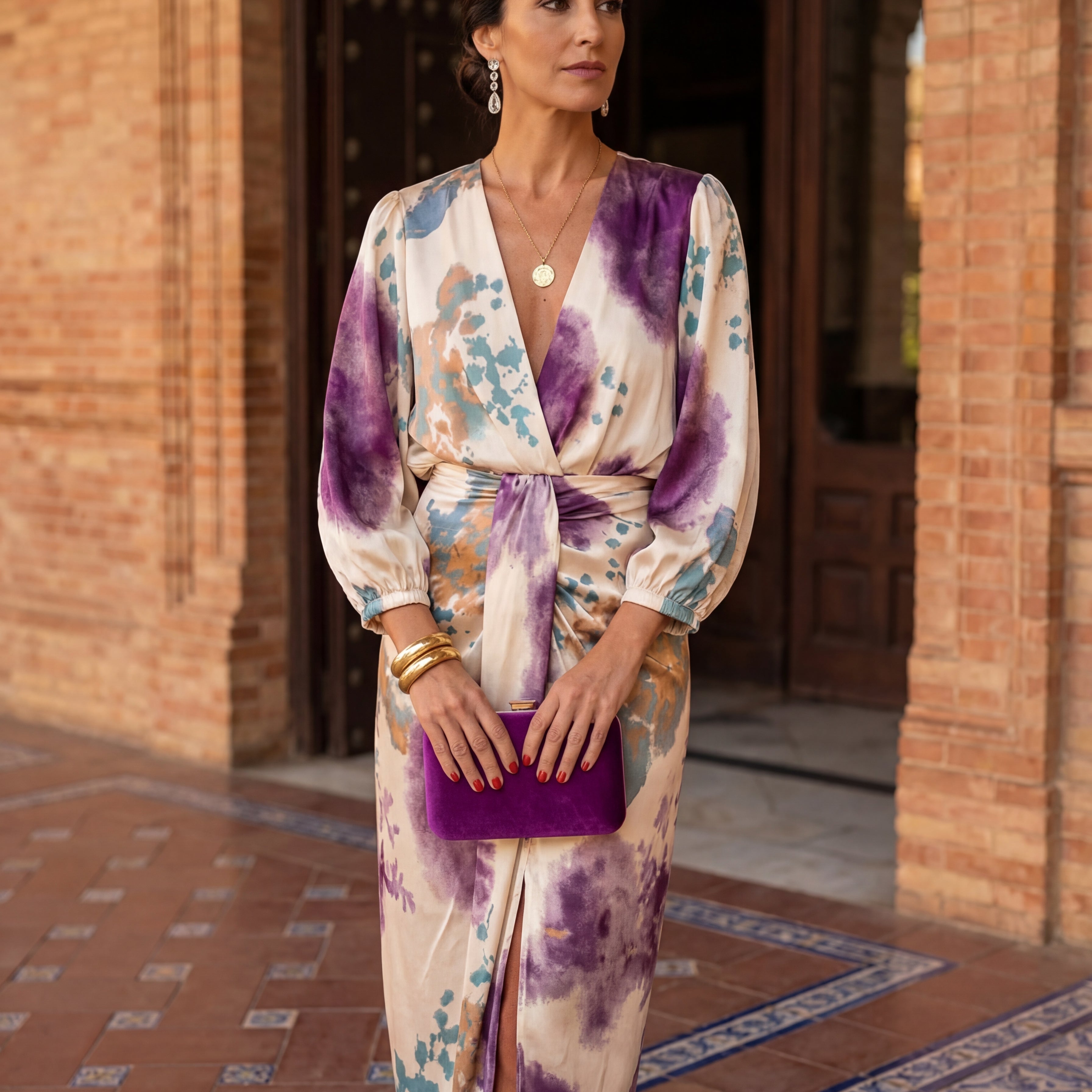 Valeria - Vestido Elegante con Escote en V