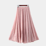 Falda Elegante de Cintura Alta