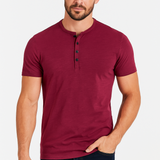 Camisa Henley - Cuello con Botones