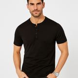 Camisa Henley - Cuello con Botones