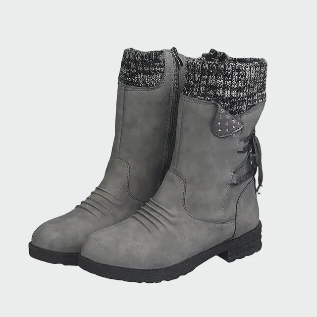 Botines de ante elegantes