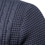 João - Suéter Tricô Patchwork