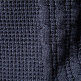João - Suéter Tricô Patchwork