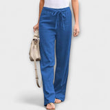 Lorena - Pantalones de lino ligeros