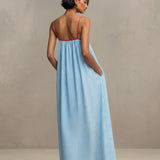 PÂMELA | VESTIDO MAXI FLUIDO DE VERANO