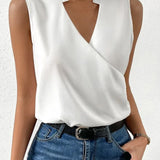 Salete - Top suave con escote en V