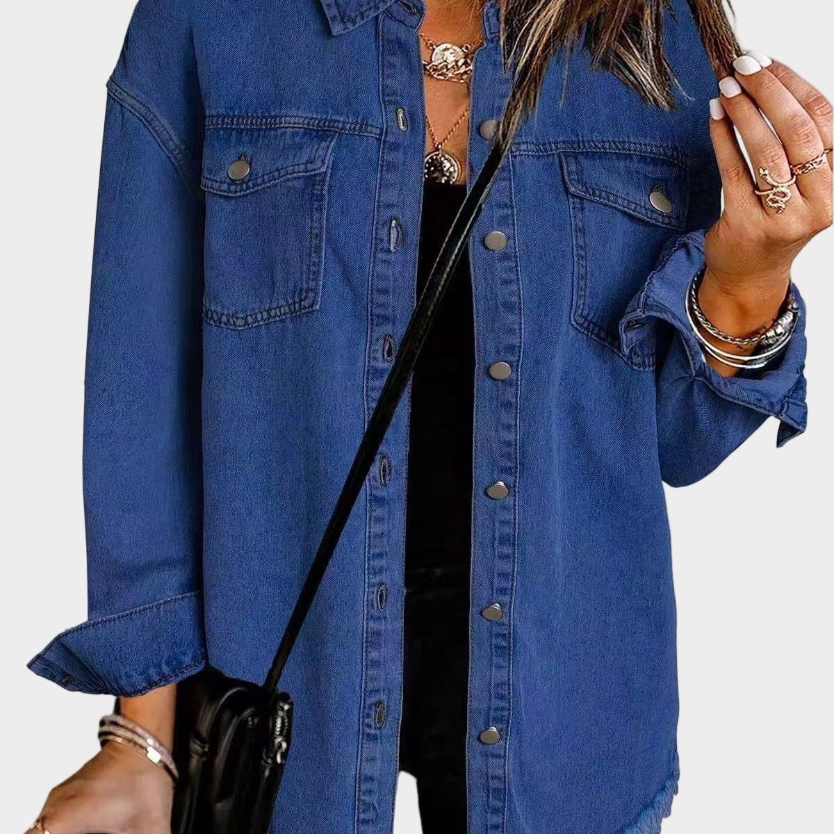 Chaqueta de mezclilla clásica