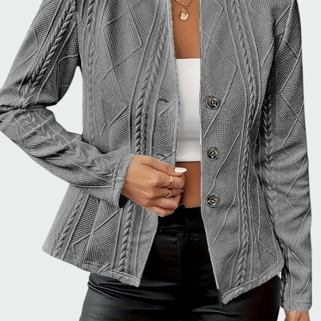 Georgia - Blazer de línea atemporal