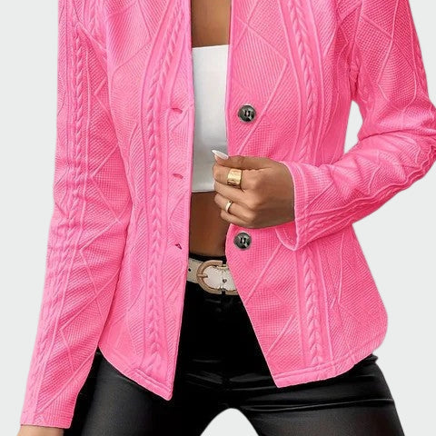 Georgia - Blazer de línea atemporal