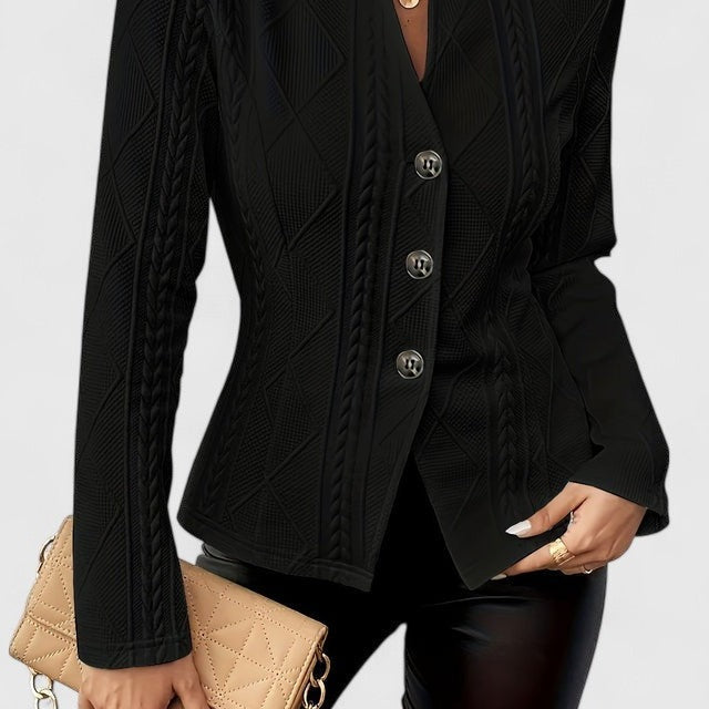 Georgia - Blazer de línea atemporal