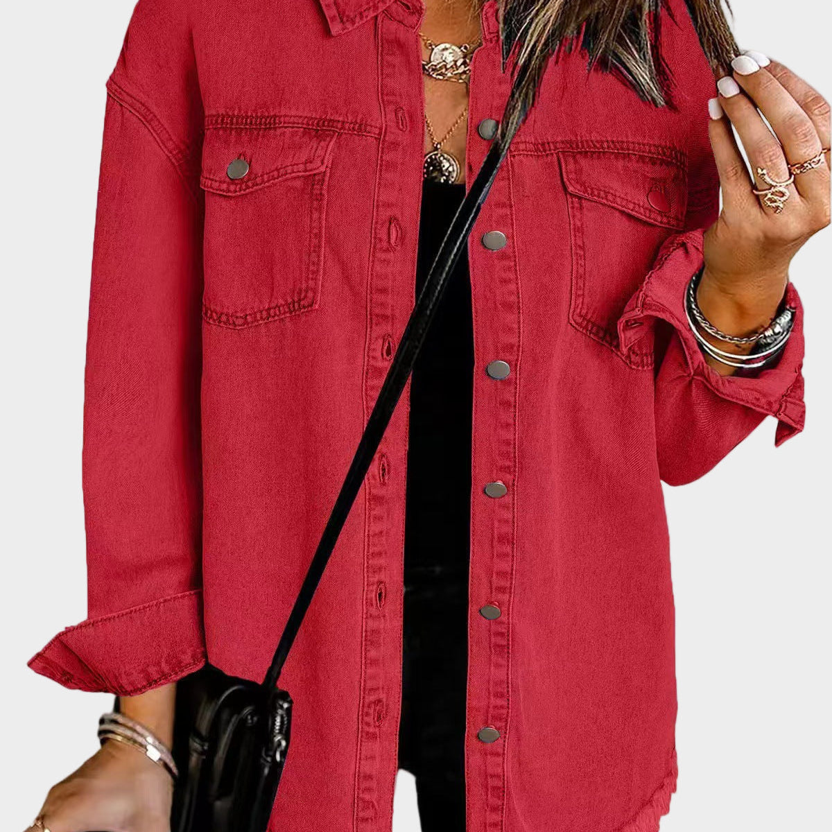 Chaqueta de mezclilla clásica