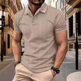 Camisa Polo - Textura Jacquard Relajada