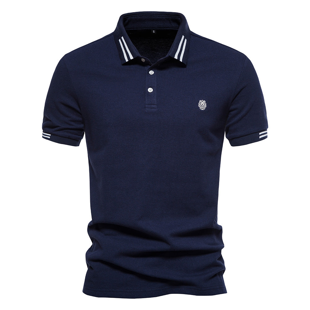 Polo - Cuello Estructurado Rayado